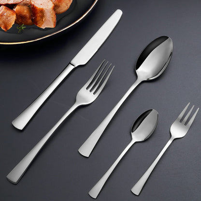 Bestdin Besteck Set 60-teilig, Edelstahl Essbesteck für 12 Personen