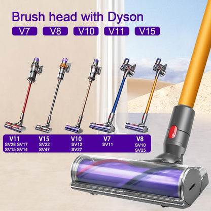 HONNAMY Ersatz-Bodendüse für Dyson V7 V8 V10 V11 V15, Bürstenkopf
