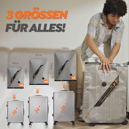 Vacbird Vakuumbeutel Set, 15 Stück mit kabelloser Vakuumpumpe