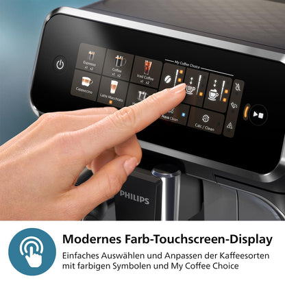 Philips 3300 Series Kaffeevollautomat EP3326/90 Schwarzchrom