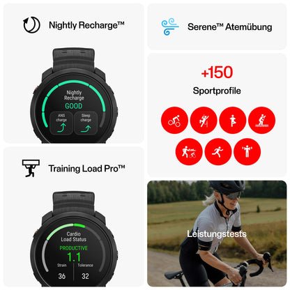 Polar Vantage M3 Multisport-Smartwatch mit AMOLED-Display und GPS