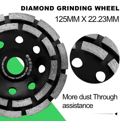 Diment Power Absaughaube für Winkelschleifer + Diamantschleiftopf