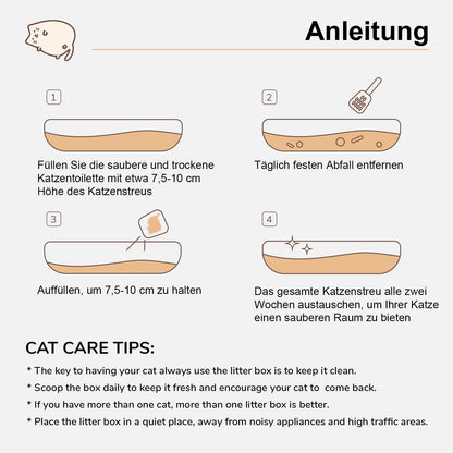 FUKUMARU Tofu Katzenstreu 10,8 kg, schnell klumpend, staubfrei