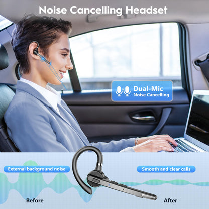 New Bee M53 Bluetooth Headset mit 72 h Spielzeit und Ladecase