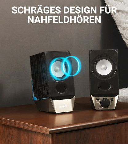 Edifier R19BT 2.0 Bluetooth PC Lautsprecher – Schwarz