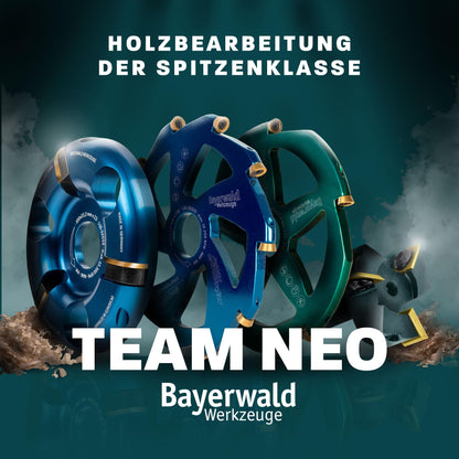 Bayerwald NeoTwister Planfräser für Oberfräse, Ø 35 mm, Schaft 8 mm