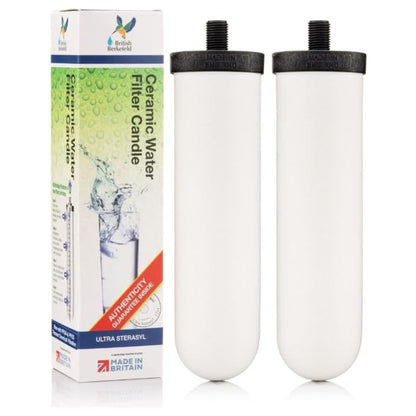 British Berkefeld 7" Ultra Sterasyl Keramik-Filterkartusche - 2er-Pack
