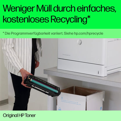 HP 205A Cyan Tonerpatrone - ca. 900 Seiten Reichweite
