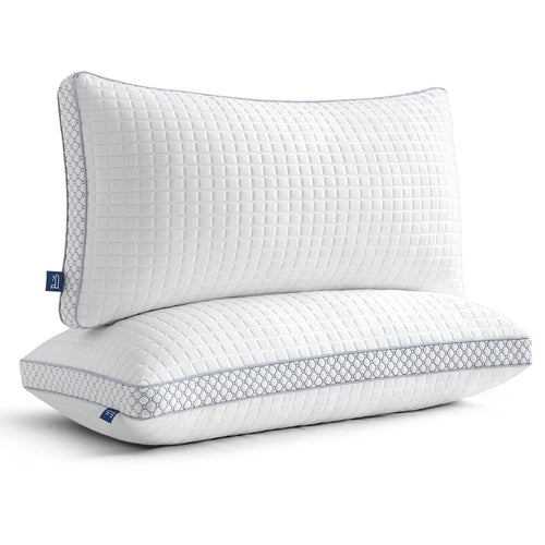 BedStory Kopfkissen 40x80, 2er Set mit verstellbarer Mikrofaserfüllung