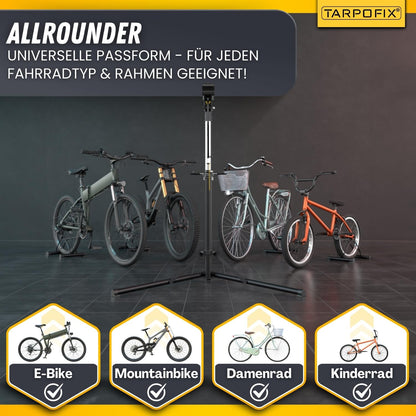 Tarpofix Profi Fahrrad Montageständer - E-Bike bis 50kg