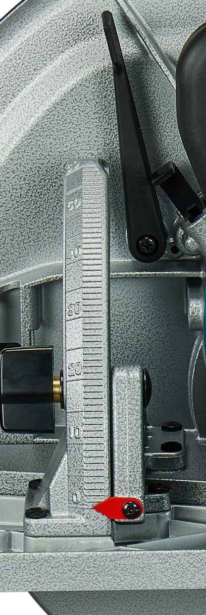Makita 5143R Handkreissäge – 2200 W, Schwarz/Blau