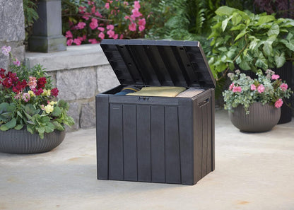 Ondis24 Kissenbox Urban Cube, abschliessbar, 113 Liter, anthrazit
