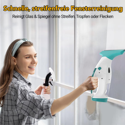 Eave Akku Fenstersauger mit 28 cm und 17 cm Abziehklingen
