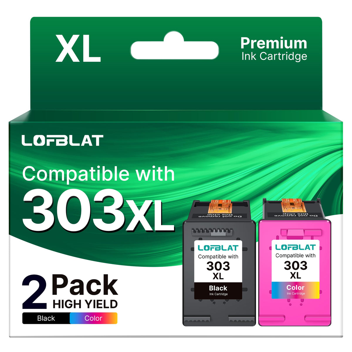 LOFBLAT 303XL Druckerpatronen Multipack kompatibel für HP 303