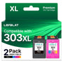 LOFBLAT 303XL Druckerpatronen Multipack kompatibel für HP 303