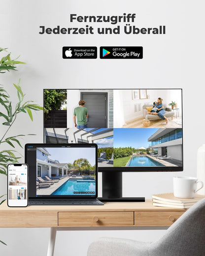 Reolink RLC-510A 5MP PoE Überwachungskamera Aussen - Personen-/Autoerkennung
