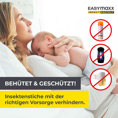 EASYmaxx Fliegengitter Fenster Magic Click, 4 Stück, 150 x 130 cm