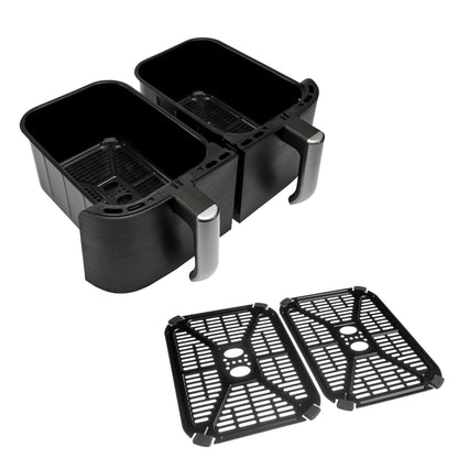 Russell Hobbs SatisFry Heissluftfritteuse 9 L, 2 Körbe, 27681-56