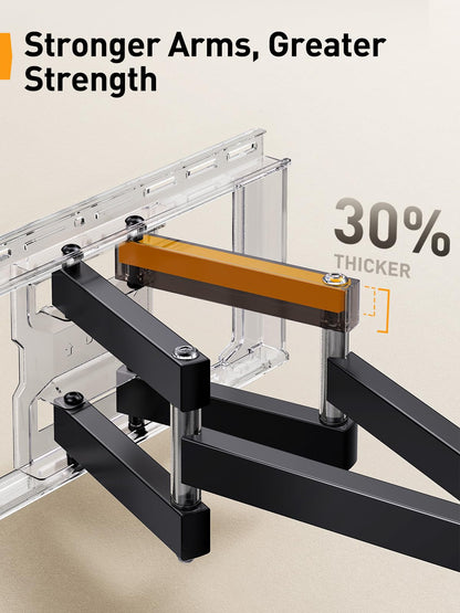 Perlegear TV Wandhalterung PGLF8 für 42-90 Zoll TVs bis 68 kg