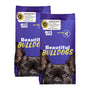 HEY HOLY Trockenfutter Bulldoggen Getreidefrei Lachs 14kg. Kleine, braune Pellets. Alleinfuttermittel für getreideempfindliche Bulldoggen mit Lachs.