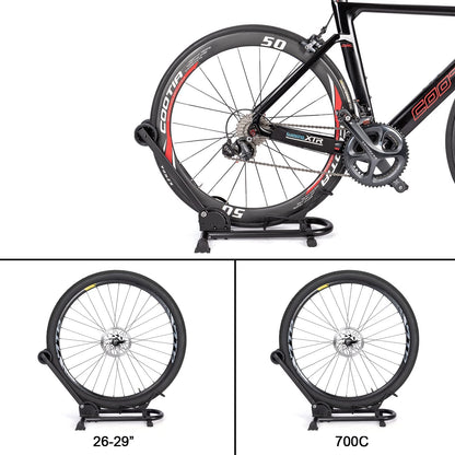 CXWXC Fahrradständer Boden faltbar für Mountainbike und Rennrad