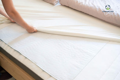 Sensalou Inkontinenz Betteinlage wasserdicht 90x160 cm - 4er Pack