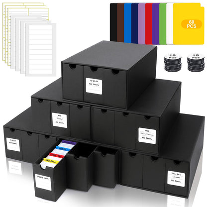 HIMOMO Sammelkarten-Aufbewahrungsbox für 18000+ Karten (TCG, MTG)