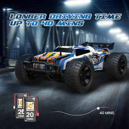 DEERC 9205E RC Auto 1:10 4WD Monstertruck, 48 km/h, 2 Akkus
