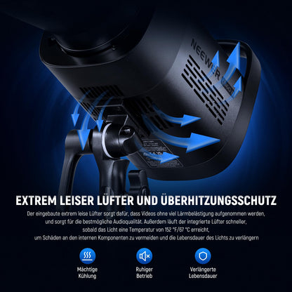 NEEWER CB60B LED Videoleuchte 70W zweifarbig mit Bowens Mount