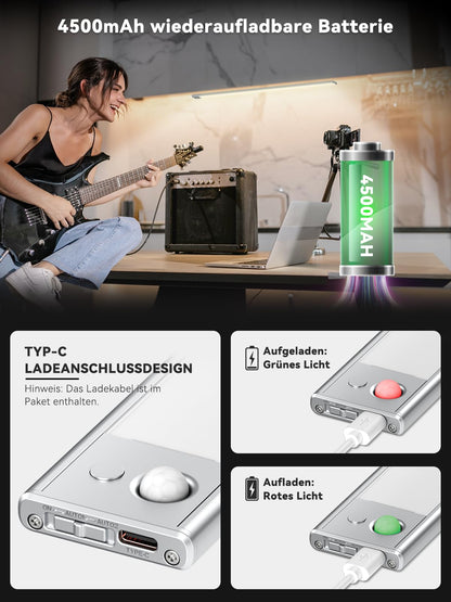 STAVOZE LED Unterbauleuchte 60 cm, dimmbar, mit Bewegungsmelder
