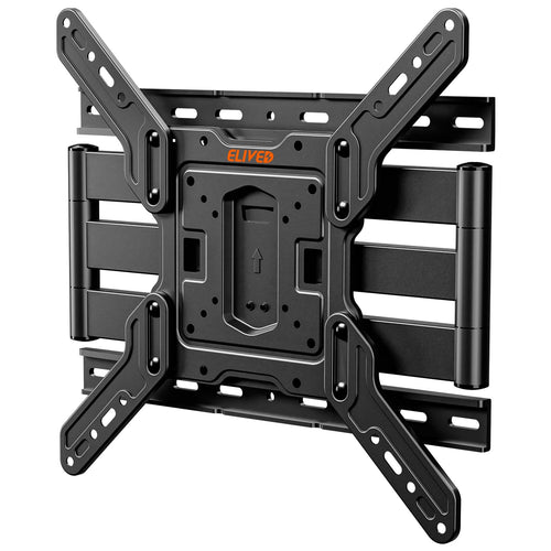 ELIVED TV Wandhalterung EV3033, schwenk- und neigbar, 26-60 Zoll – 6-Arme-Konstruktion, nur 3,2 cm Wandabstand