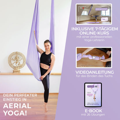 Yosana Hängematte Komplettset Nylon 5m x 2.6m - TÜV geprüft