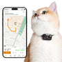 Pawfit Lite GPS-Tracker für Katzen, 4G Echtzeit-Tracking, schwarz – kompaktes Gehäuse mit Sicherheits-Halsband