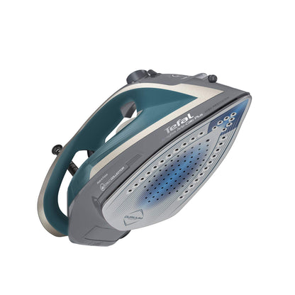 Tefal Ultragliss Plus FV6842 Dampfbügeleisen, 2800 W, türkis/grau