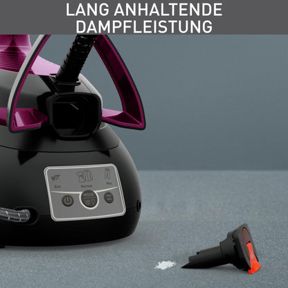 Tefal Express Vision SV8152 Dampfbügelstation – Lila/Schwarz