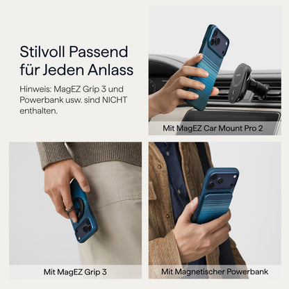 pitaka iPhone 17 Pro Max Ultradünne Aramid Hülle - Mondaufgang