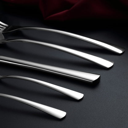 Bestdin Besteck Set 60-teilig, Edelstahl Essbesteck für 12 Personen