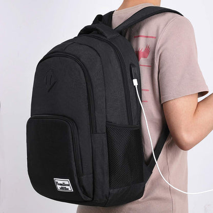 YAMTION Laptop Rucksack 17,3 Zoll Schulrucksack mit USB 32 L