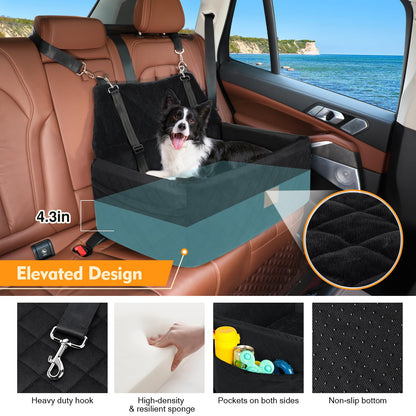 PetCare Hunde Autositz – Rücksitz für mittlere & grosse Hunde