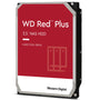 WD Red Plus interne Festplatte 6 TB für NAS Systeme. Rechteckige, silberne 3.5-Zoll SATA-III HDD. Dient als Datenspeicher für NAS-Systeme.