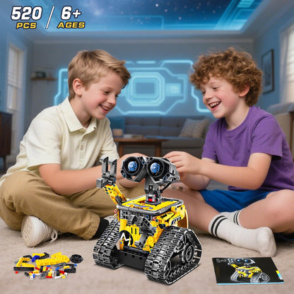 HiWEEGO Technik Roboter Bausatz 5-in-1 mit Fernbedienung und App