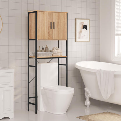 EUGAD Waschmaschinenschrank Badregal – für Waschmaschine WC