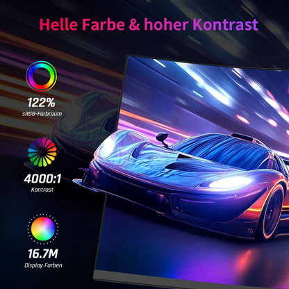 KTC 32 Zoll Curved Gaming Monitor 1000R - 2K WQHD 240Hz
