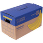 smiley pack Umzugskartons 25 Stück 600 x 328 x 340 mm bis 40 kg, zweiwellig und stapelbar