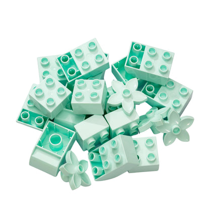 LEGO DUPLO Steine bunt gemischt, 100 Stück – Basic Steine