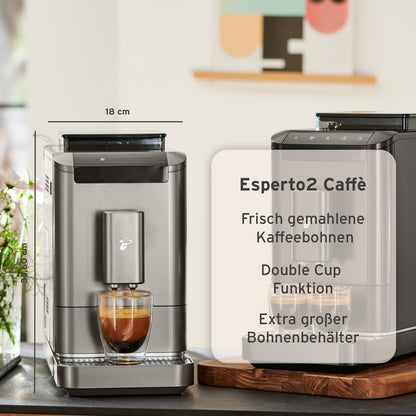 Tchibo Esperto2 Caffè Kaffeevollautomat, Granite Black