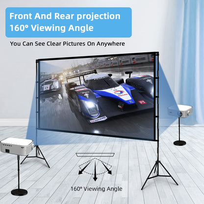 Towond tragbare Beamer Leinwand 100 Zoll 16:9 - Indoor/Outdoor