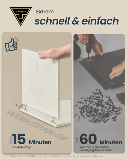 SONGMICS HOME Badezimmerschrank BBC667WJ01 schmal 30 x 30 x 170 cm