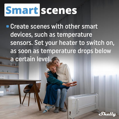 Shelly Plug S MTR Gen3 Smart Plug Matter Weiss - 4er Pack