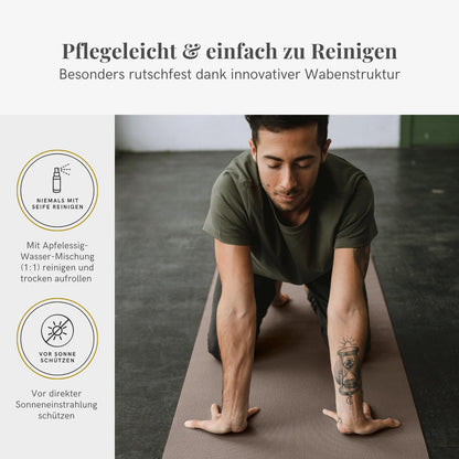 Lotuscrafts Yogamatte Mudra 5 mm, rutschfest, 183 x 60 cm